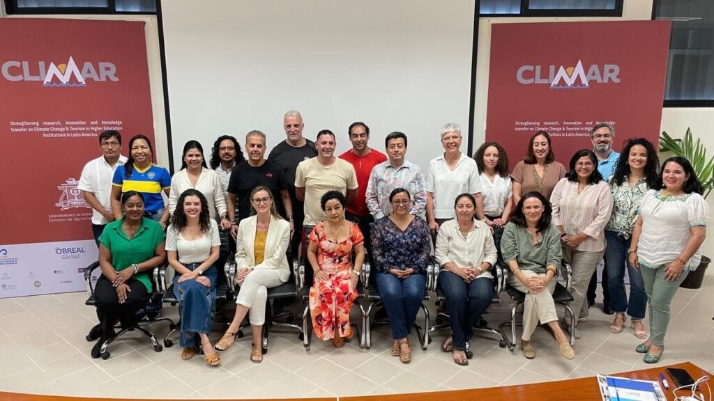 El proyecto Climar celebra su tercera capacitación en la Universidad Autónoma Del Estado de Quintana Roo (México)