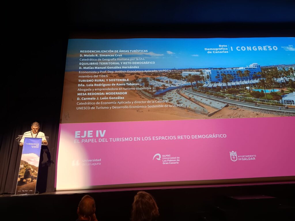 El TIDES presente en el Congreso Reto Demográfico de Canarias