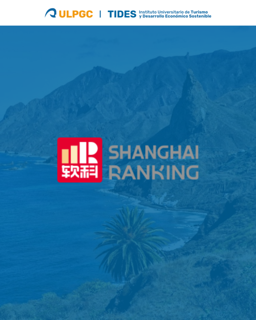 TiDES Lidera el Ranking de Shanghai 2025: Líderes mundiales en Turismo Sostenible y un referente para tu futuro profesional