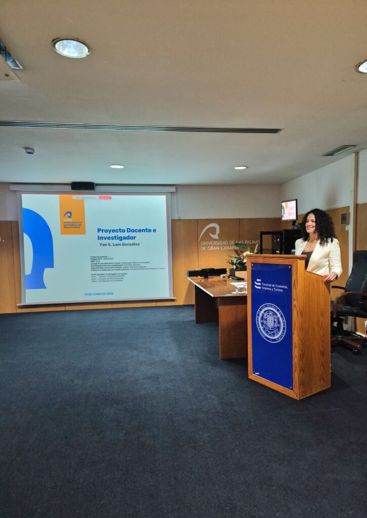 TIDES felicita a la Dra. Yen E. Lam González por la obtención de su plaza como Profesora Titular de Universidad.